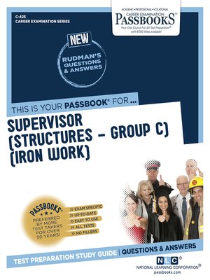 cover image of Supervisor (Structures-Group C)(Iron Work)